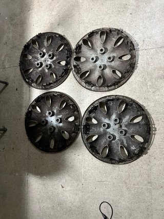 5 Tapacubos Citroën 15 Originales