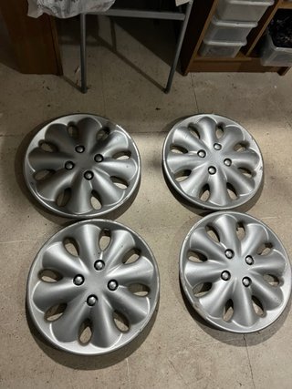 5 Tapacubos Citroën 15 Originales