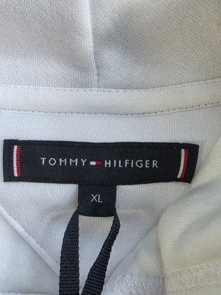 Sudadera Tommy Hilfiger Hombre XL Blanca