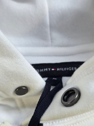 Sudadera Tommy Hilfiger Hombre XL Blanca
