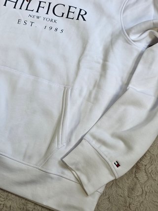 Sudadera Tommy Hilfiger Hombre XL Blanca