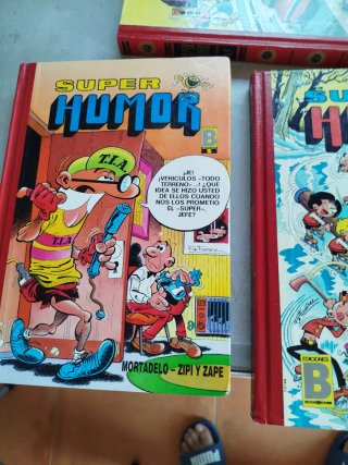 5 tomos mortadelo super humor