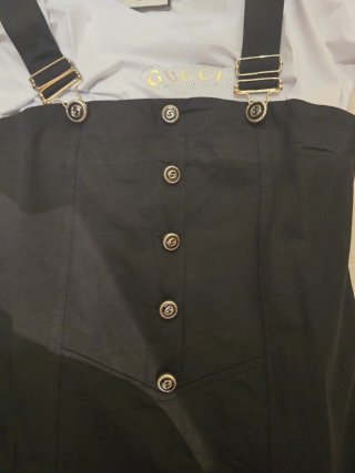 Conjunto Gucci Blanco y Negro Talla M
