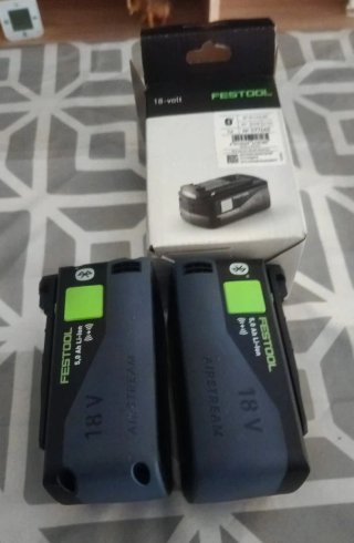 Baterías Festool 18V 5.0 Ah Li-Ion pack