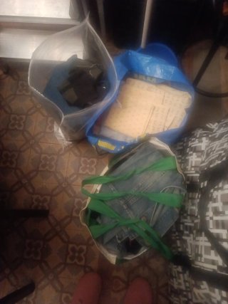 Bolsa de ropa grande