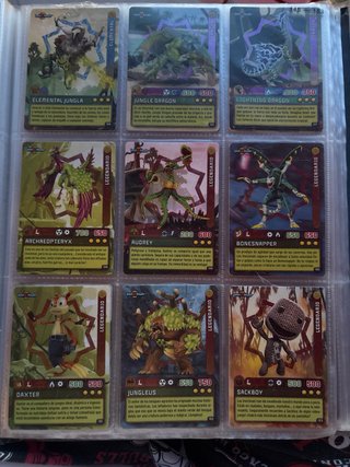 Invizimals Criaturas Secretas Cartas