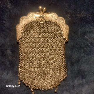 Monedero y joyero de plata antiguos