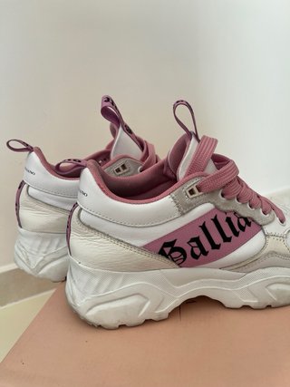Scarpe donna bianche e rosa John Galliano Paris