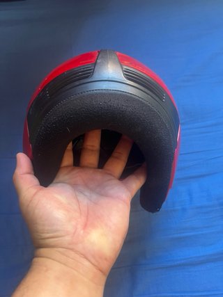 Casco rojo Quechua patinete/bicicleta