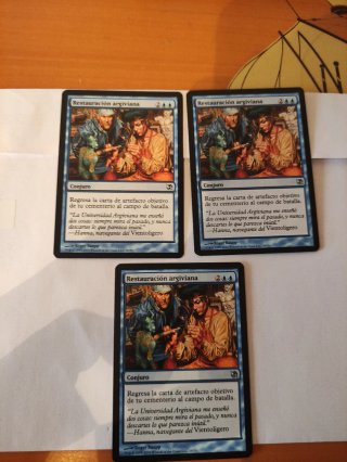 Mtg Restauración Argiviana x3