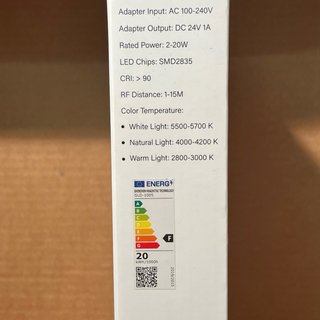 Lampada Energia Naturale ElectriBrite GLD-1005