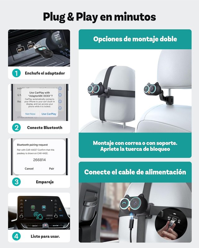 Cámara Seguridad Bebé Coche
