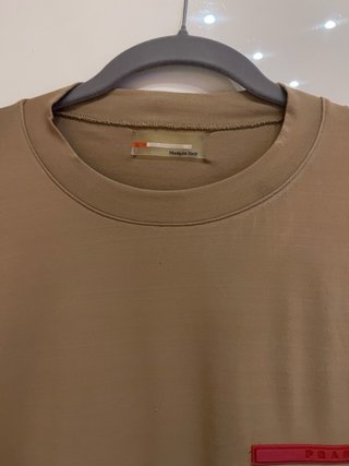 T-shirt Prada Uomo Beige Taglia L