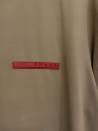 T-shirt Prada Uomo Beige Taglia L