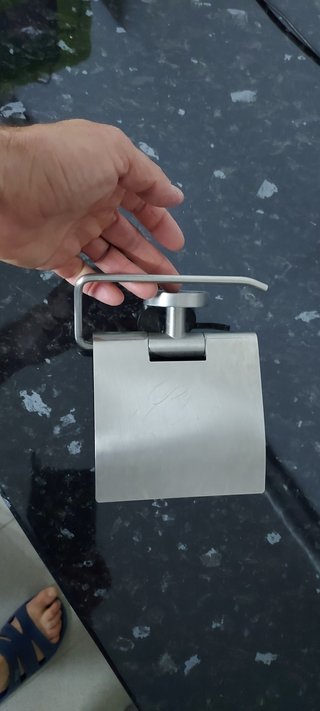 Suporte Inox para Rolos