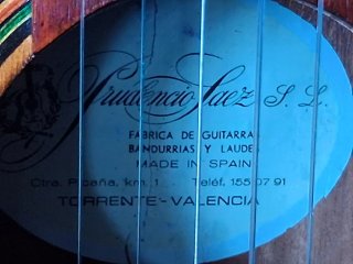 Guitarra Clásica Madera Natural