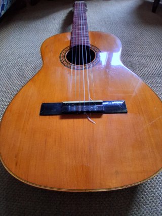 Guitarra Clásica Madera Natural