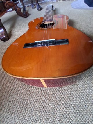 Guitarra Clásica Madera Natural