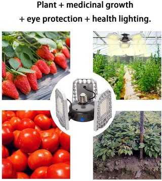 Lâmpada LED Grow 300W E27 Full Spectrum