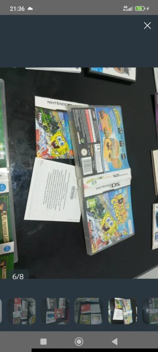 Cajas y folletos Nintendo 3DS,ds