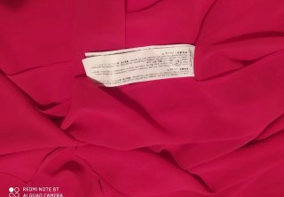 Vestido Mango Rojo Talla S