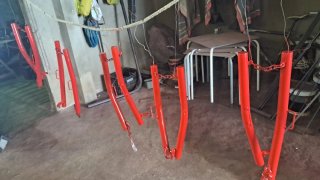 Horcates de hierros articulados
