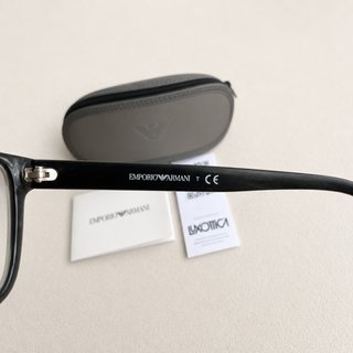 Occhiali da vista Emporio Armani neri