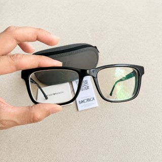 Occhiali da vista Emporio Armani neri