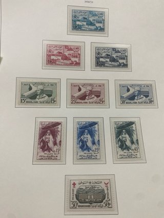 Sellos Marruecos 1956 a 1963