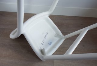 Silla blanca niños Urban de Ikea