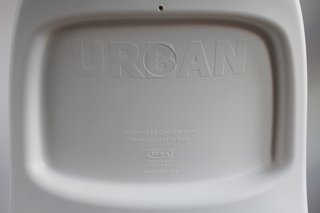 Silla blanca niños Urban de Ikea