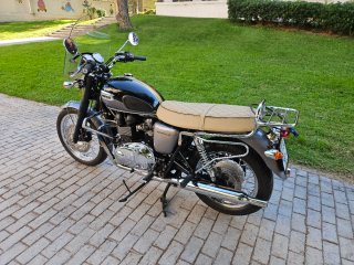 Triumph Bonneville T100 Negra/Gris