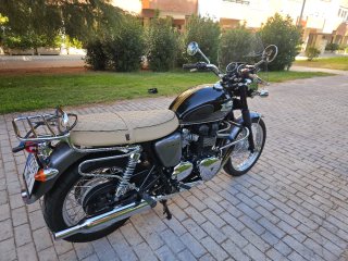 Triumph Bonneville T100 Negra/Gris