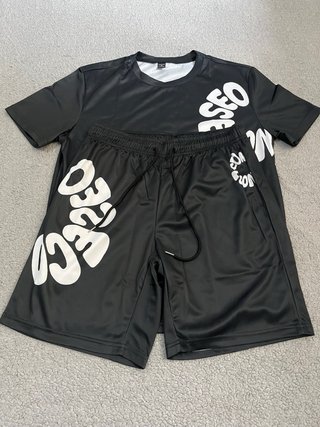 Coordinato estivo uomo T-shirt e shorts