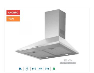 Campana Cata Beta 600X Inox 60cm