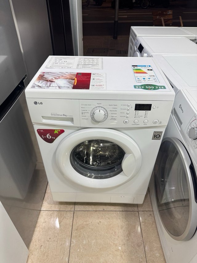 Lavadora LG 6kg A++