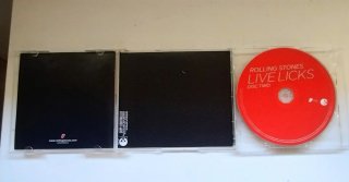 2 cds The Rolling Stones Live Licks CD