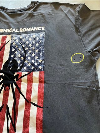 My Chemical Romance camiseta gris XL