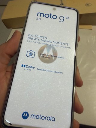 Motorola Moto G35 5G nuevo a estrenar