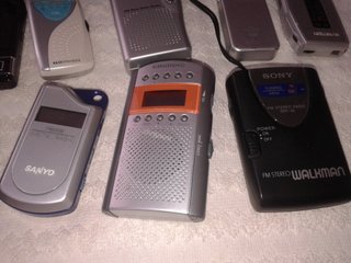 Lote 24 Radios, Cassette, MP3, MP4 Vintage