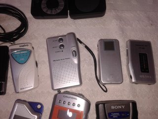 Lote 24 Radios, Cassette, MP3, MP4 Vintage