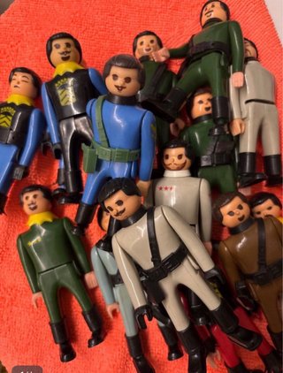 Lote Figuras Airgam boys años 70-80
