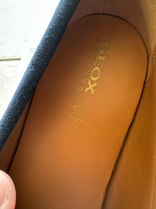 Mocassini Geox blu estate nuovi