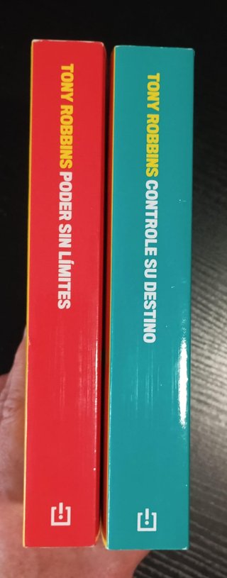 Libros Poder sin Límites y Controle su Destino