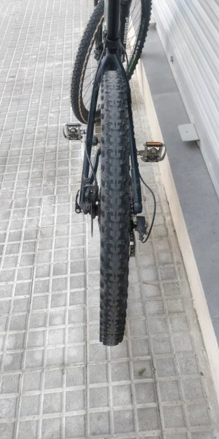Bicicleta MTB 29 WST Poison Negra-Verde