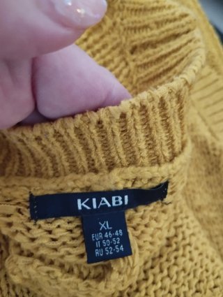 Cárdigan kimono mostaza talla única