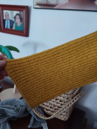Cárdigan kimono mostaza talla única