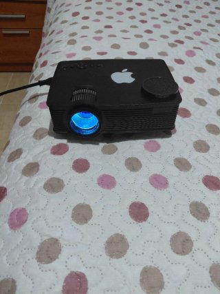 Proyector Portátil Negro y Azul