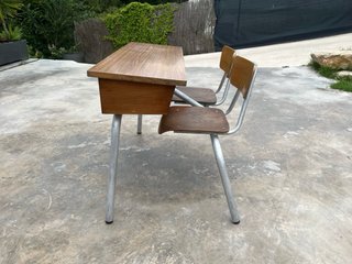 Pupitre infantil vintage original