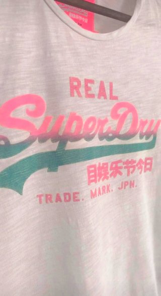 Camiseta Superdry Mujer Talla M